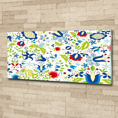 Acrylic wall picture Ethnic pattern