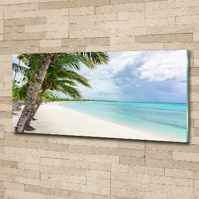 Print on acrylic Tropical beach