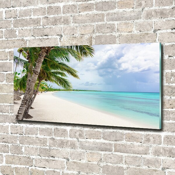 Print on acrylic Tropical beach