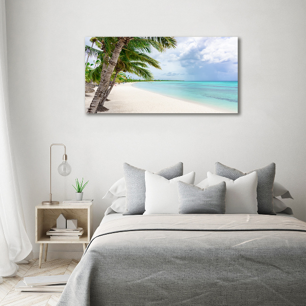 Print on acrylic Tropical beach