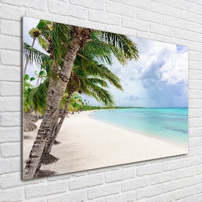 Print on acrylic Tropical beach