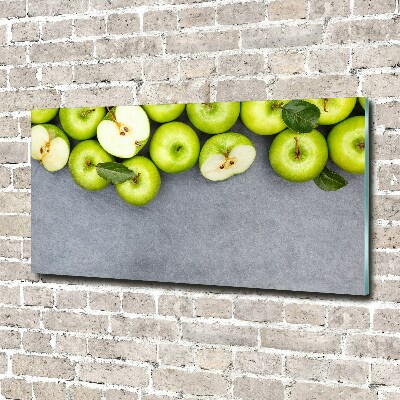 Print on acrylic Green apples