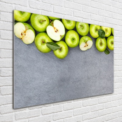 Print on acrylic Green apples