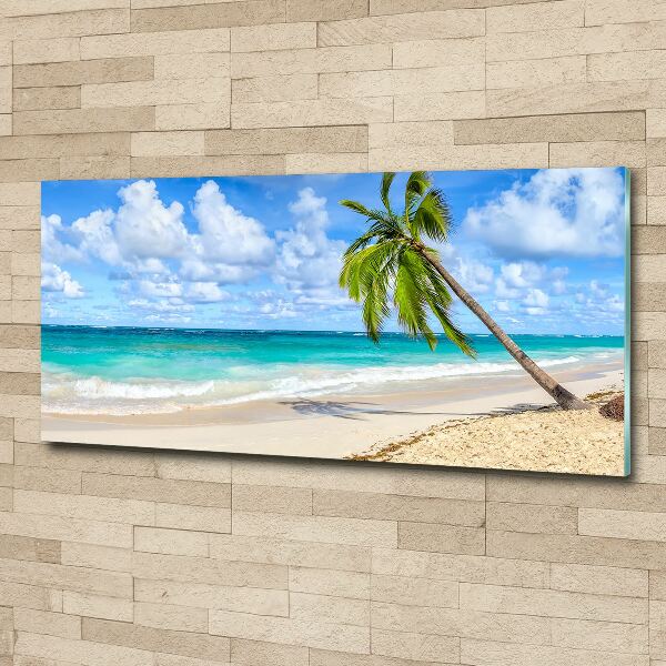 Print on acrylic Tropical beach