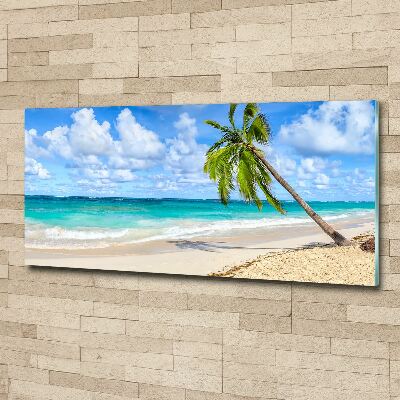 Print on acrylic Tropical beach