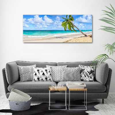 Print on acrylic Tropical beach