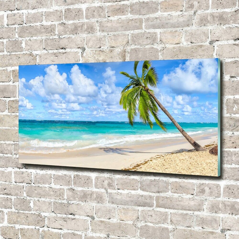 Print on acrylic Tropical beach