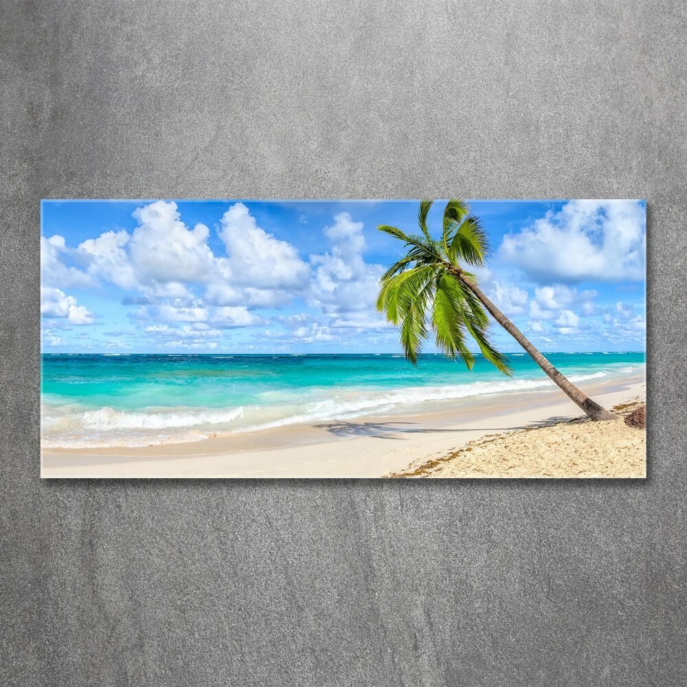 Print on acrylic Tropical beach