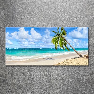 Print on acrylic Tropical beach