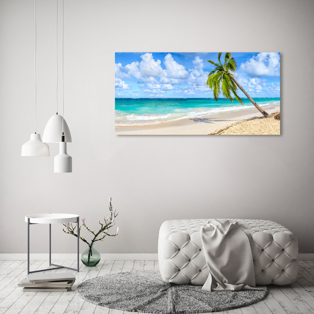 Print on acrylic Tropical beach