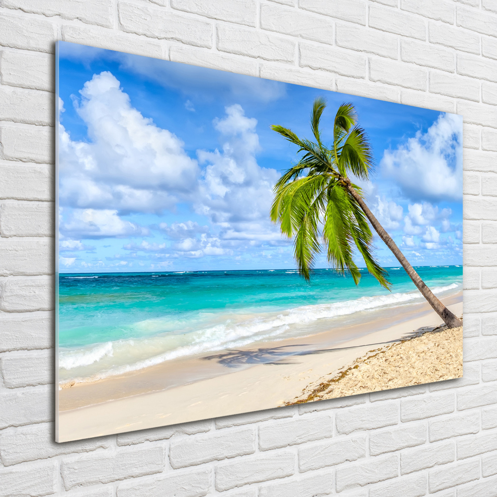 Print on acrylic Tropical beach