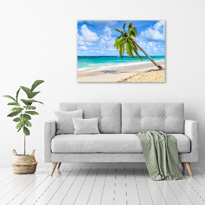 Print on acrylic Tropical beach