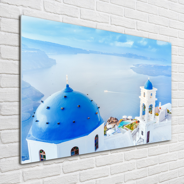 Print on acrylic Santorini Greece