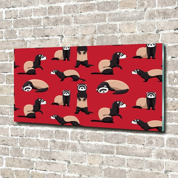 Acrylic wall art Cowardice