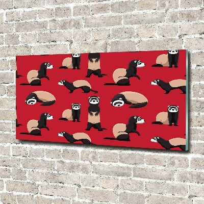 Acrylic wall art Cowardice