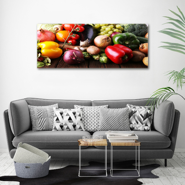 Print on acrylic Vegetables and fruits