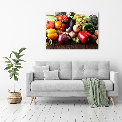 Print on acrylic Vegetables and fruits