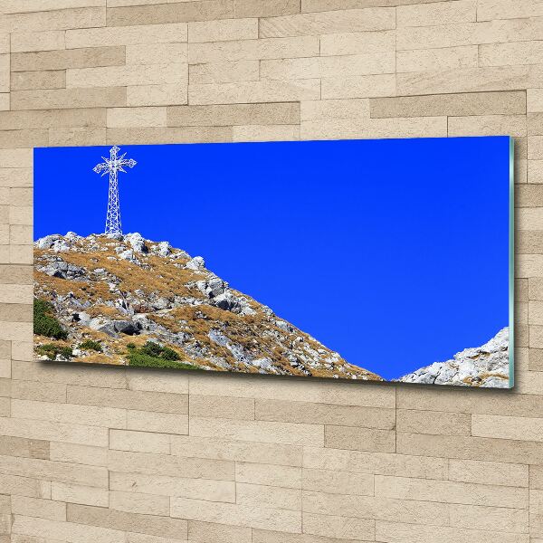 Acrylic wall art Giewont Tatry