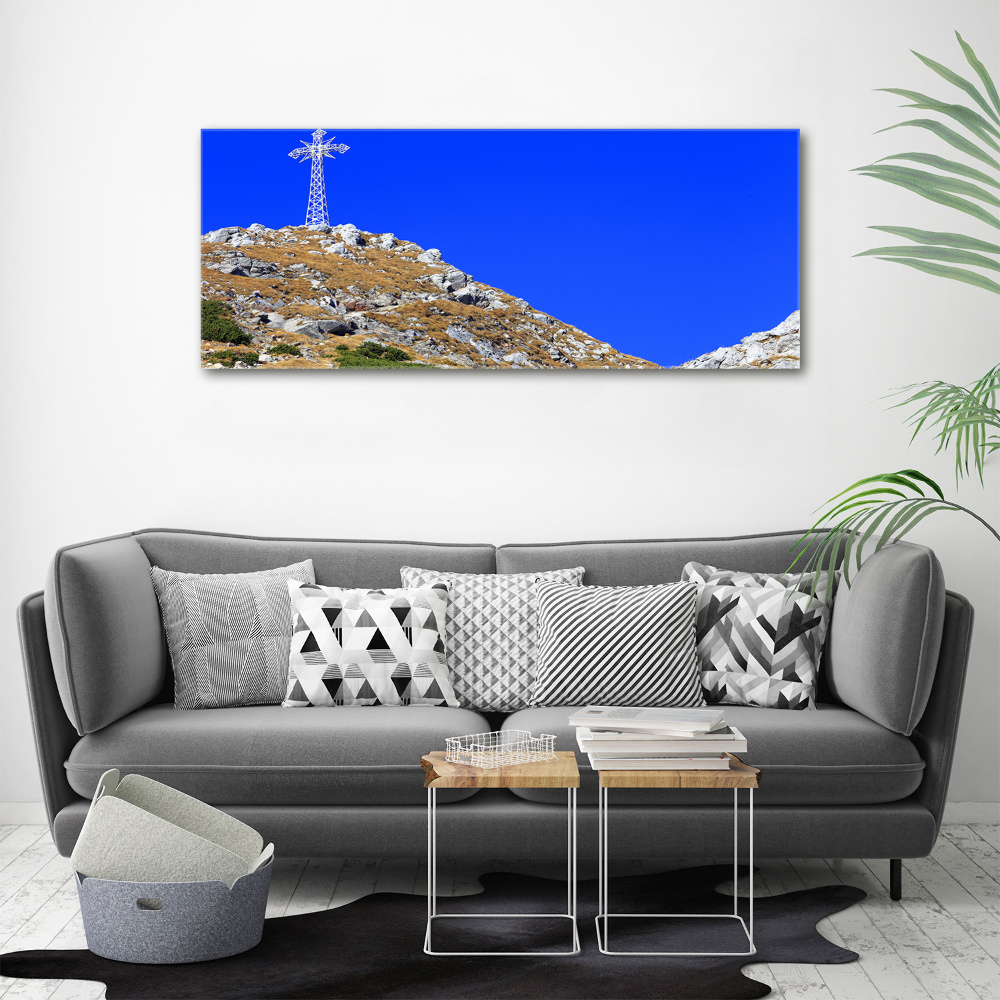 Acrylic wall art Giewont Tatry