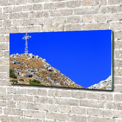 Acrylic wall art Giewont Tatry