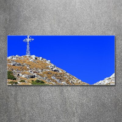 Acrylic wall art Giewont Tatry