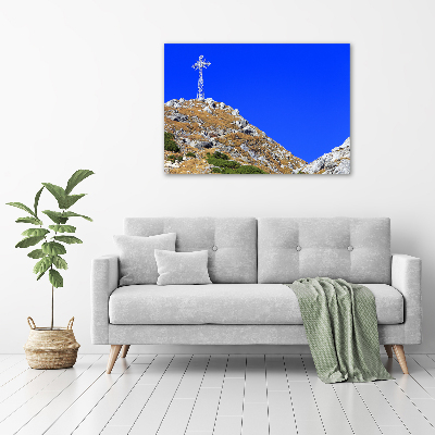 Acrylic wall art Giewont Tatry