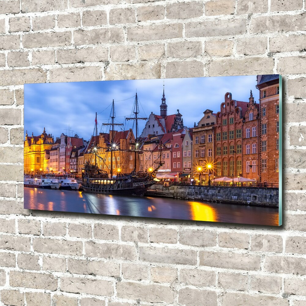 Wall art acrylic Gdańsk Poland