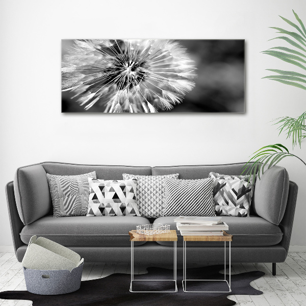 Acrylic wall art dandelions