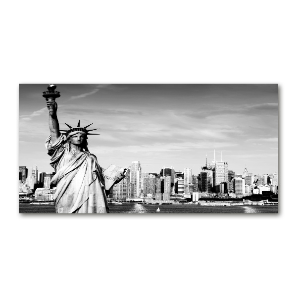 Acrylic wall art statue of Liberty