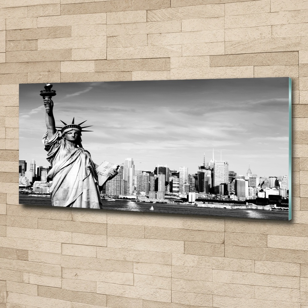 Acrylic wall art statue of Liberty