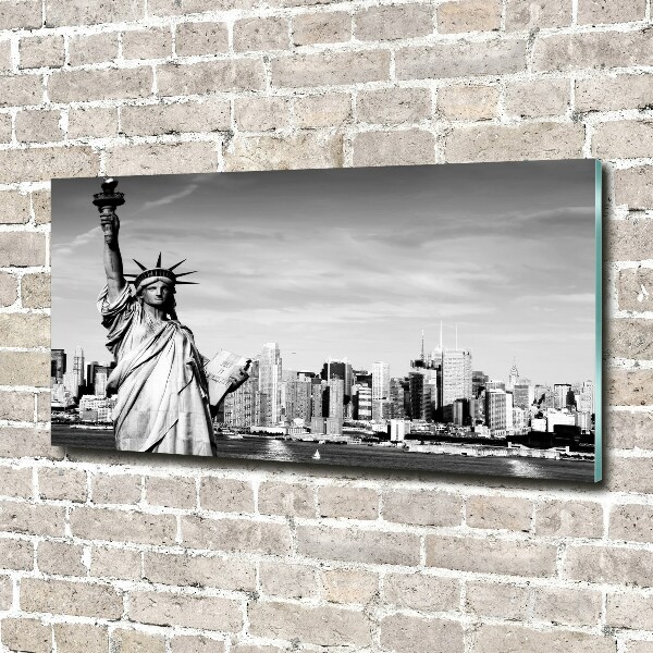 Acrylic wall art statue of Liberty