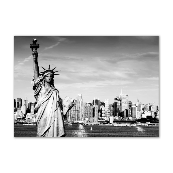 Acrylic wall art statue of Liberty