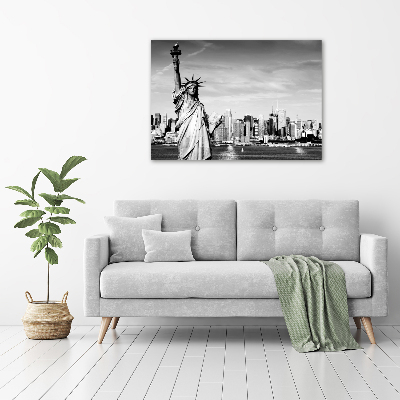 Acrylic wall art statue of Liberty