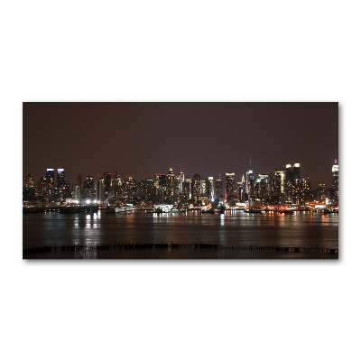 Acrylic print New York at night