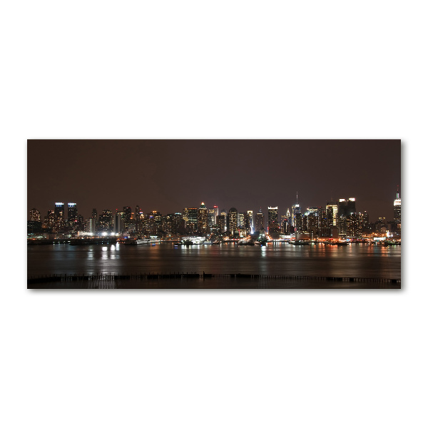 Acrylic print New York at night