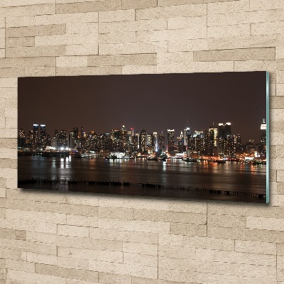 Acrylic print New York at night