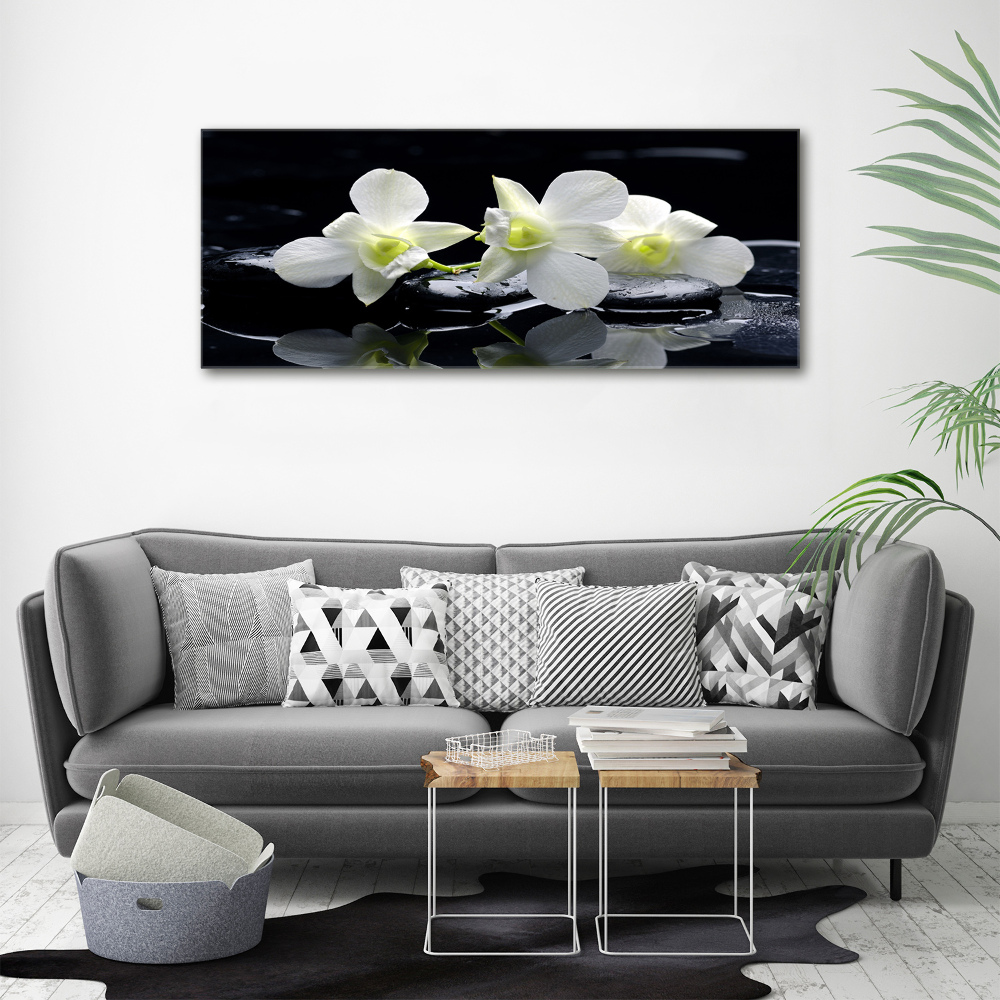 Wall art acrylic Orchid