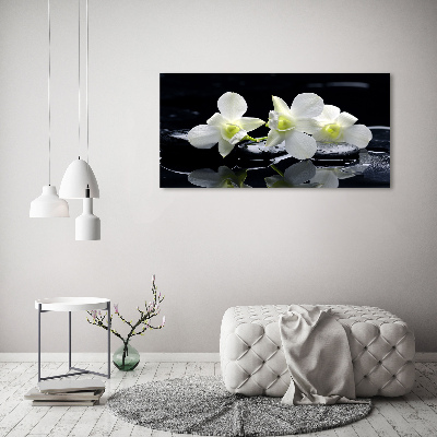 Wall art acrylic Orchid