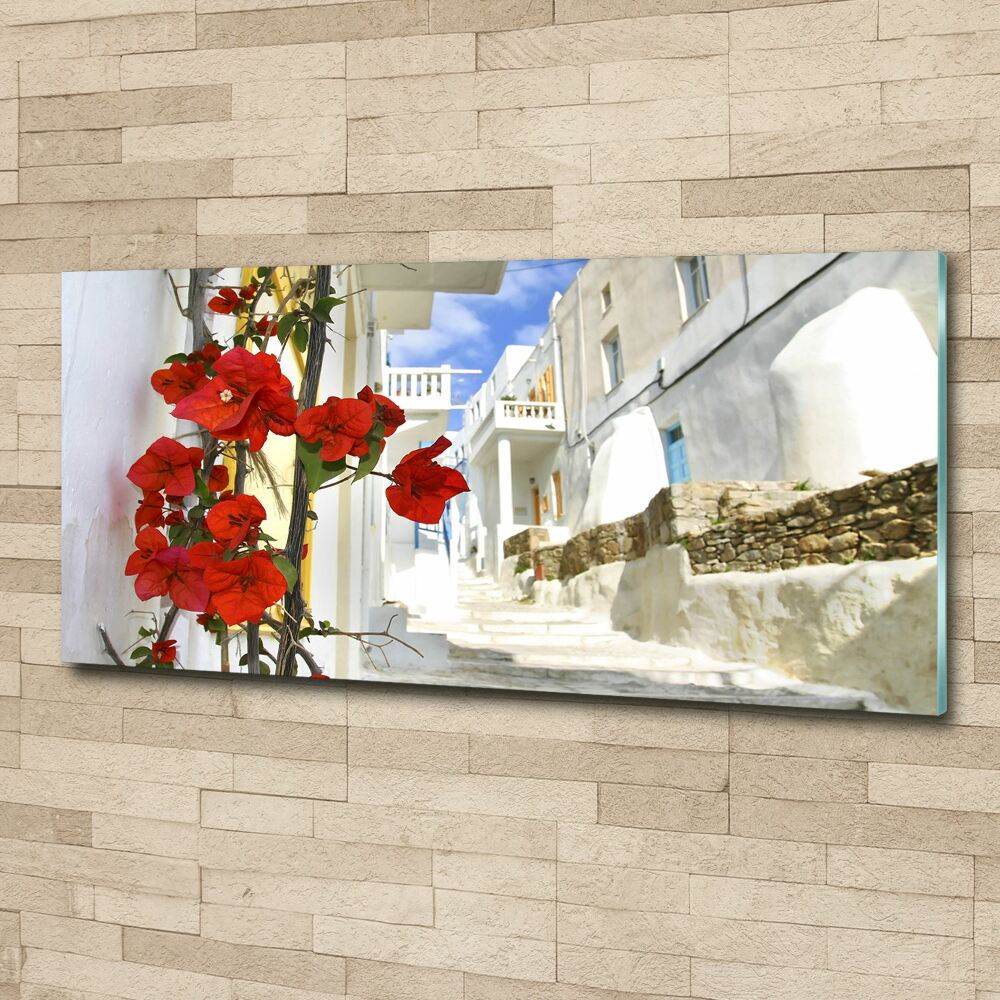 Wall art acrylic Mykonos Greece