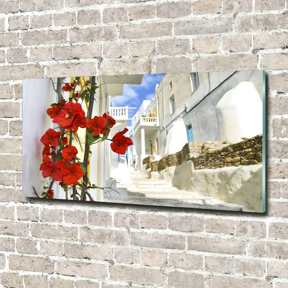 Wall art acrylic Mykonos Greece