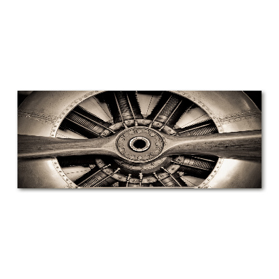 Acrylic print Aircraft engine