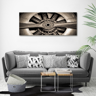 Acrylic print Aircraft engine