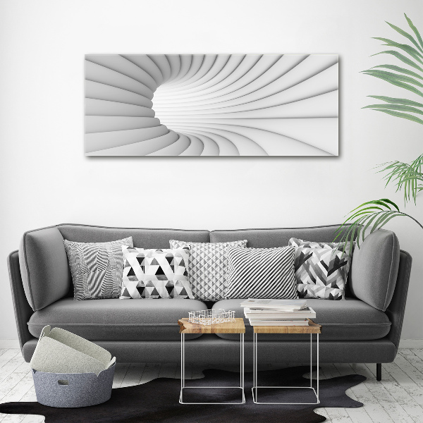 Wall art acrylic Tunnel abstraction