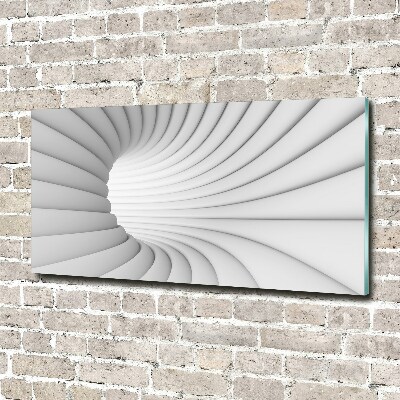 Wall art acrylic Tunnel abstraction