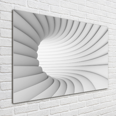 Wall art acrylic Tunnel abstraction