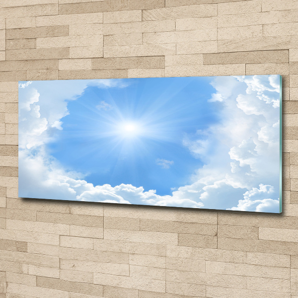 Wall art acrylic Clouds in the sky