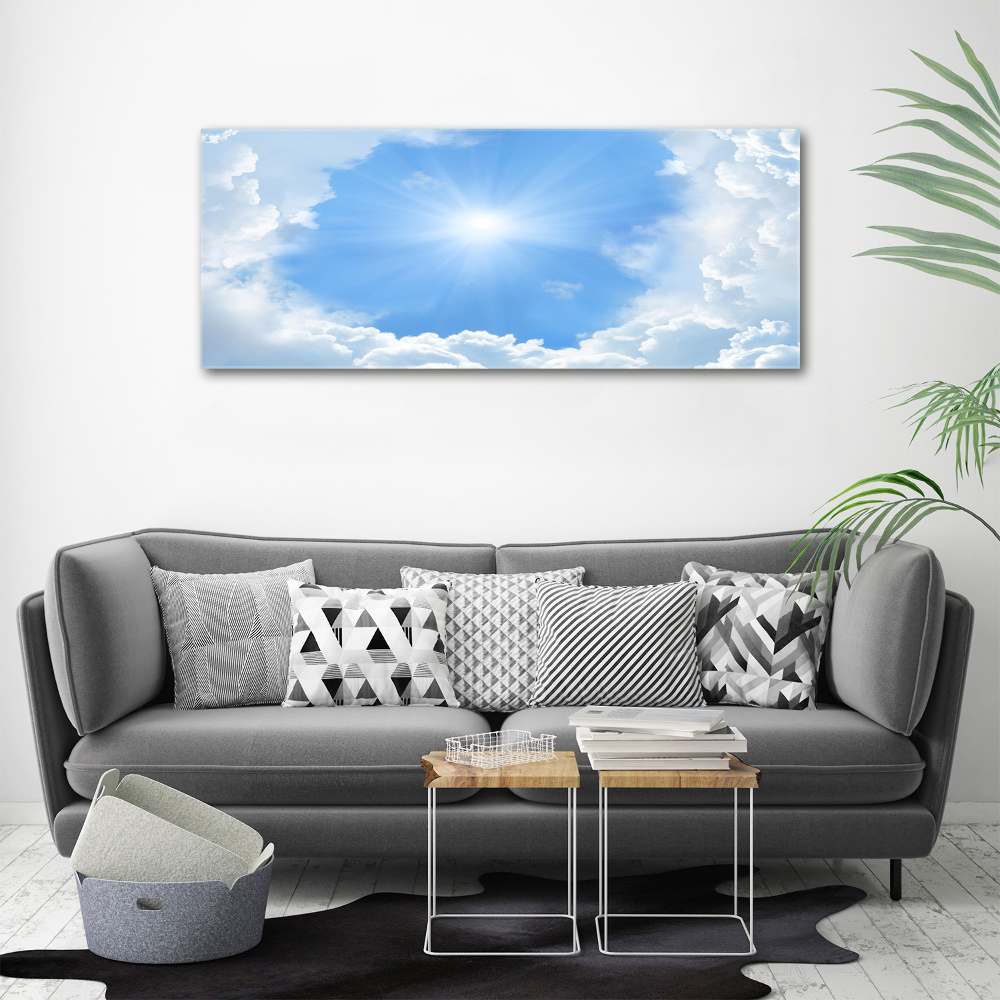 Wall art acrylic Clouds in the sky