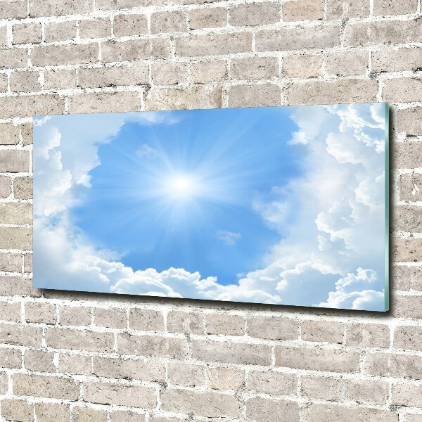 Wall art acrylic Clouds in the sky