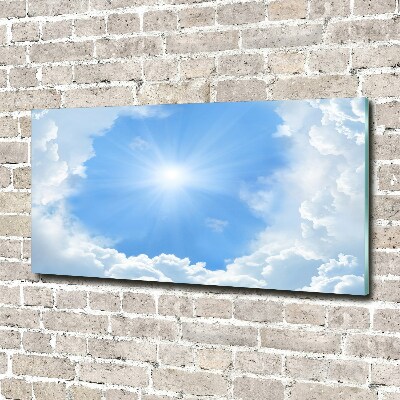 Wall art acrylic Clouds in the sky