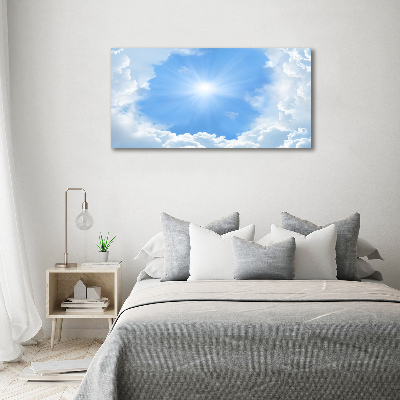 Wall art acrylic Clouds in the sky